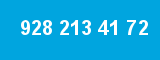 928 213 41 72 928 213 41 72